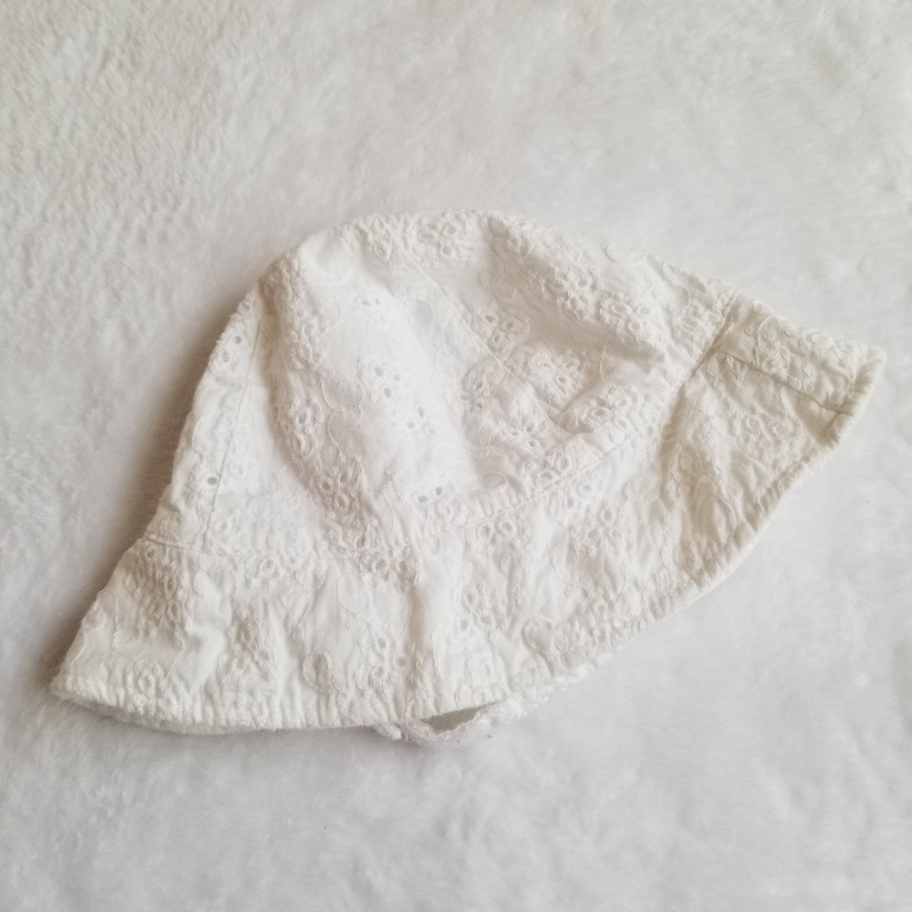 White Baby Sun Hat